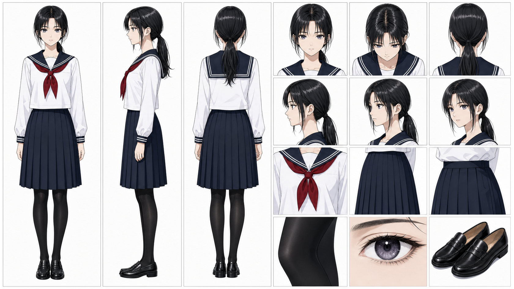 久世詩織・仮名のキャラクターシート