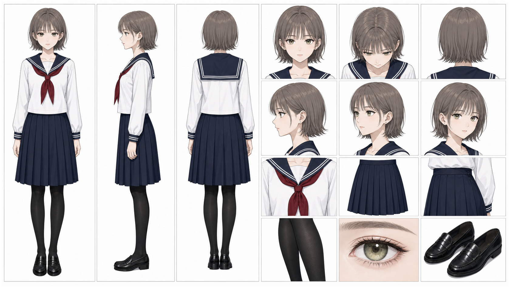 水城小春・仮名のキャラクターシート