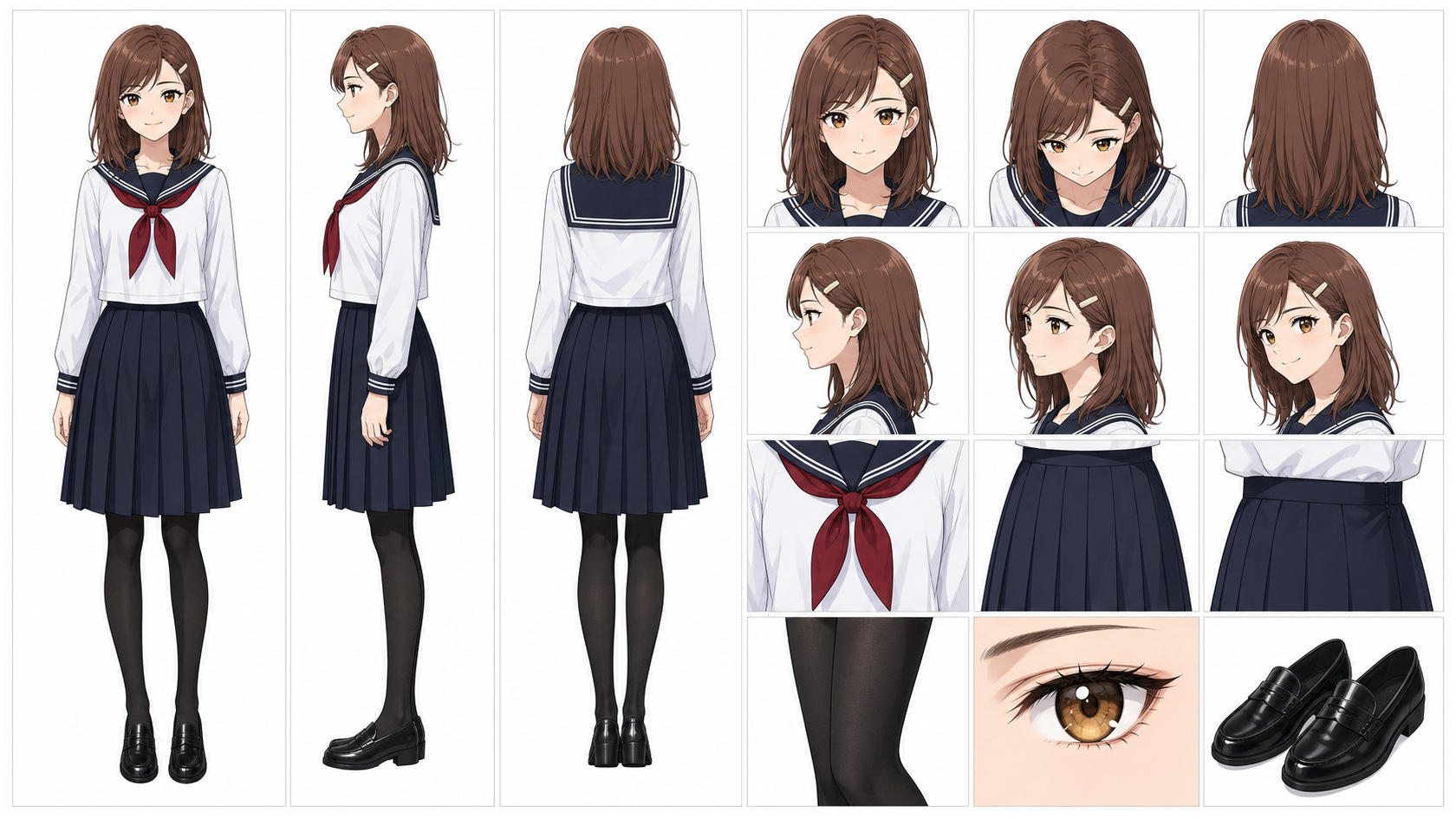 榊原奈央・仮名のキャラクターシート